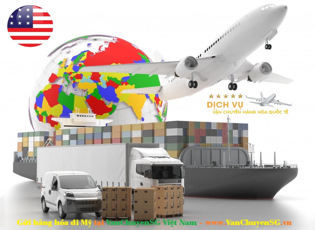 Gửi hàng hóa đi Mỹ (USA) tại Sài Gòn